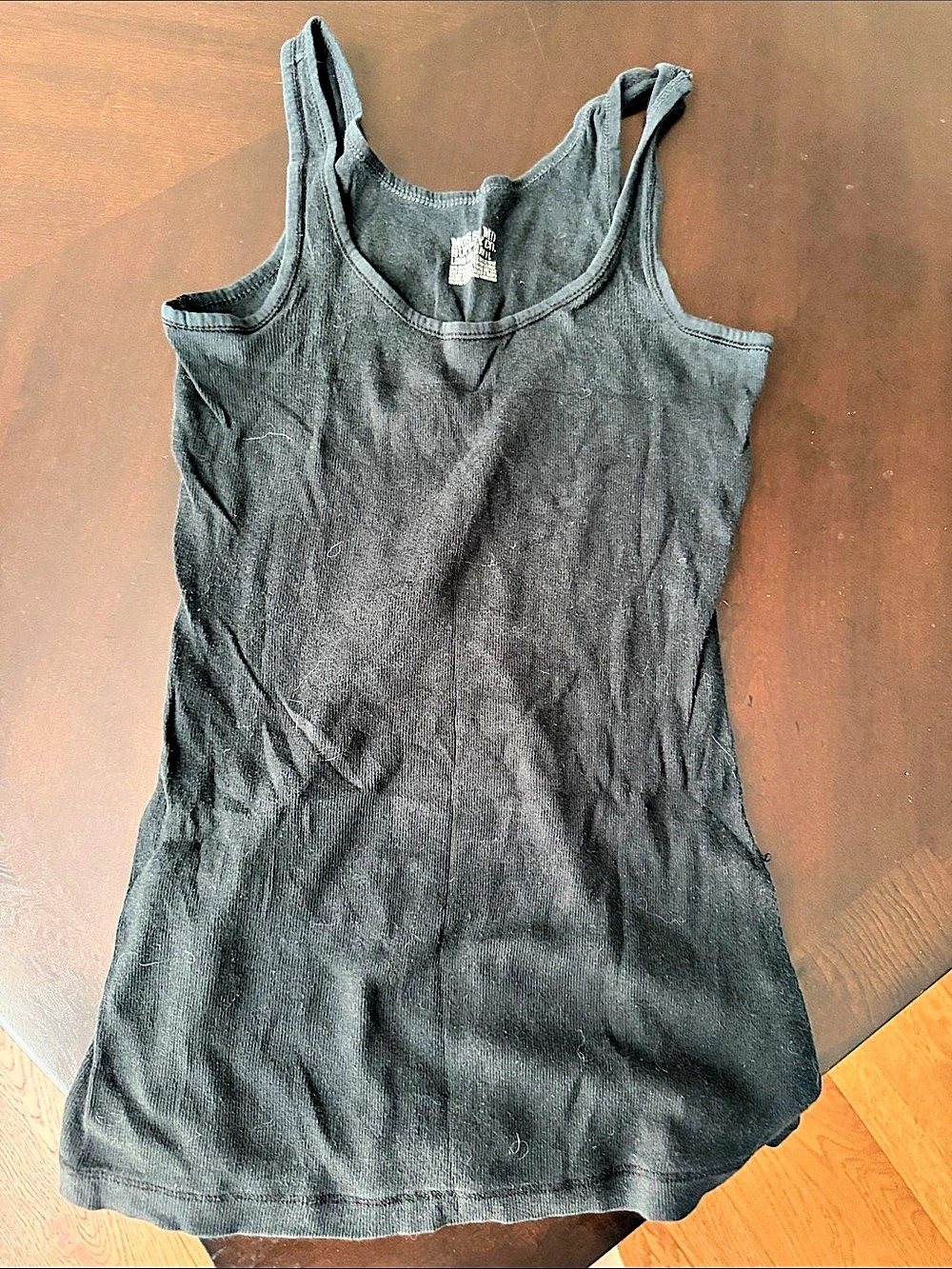 Mossimo Supply Co. Long and Lean Tank Top Black